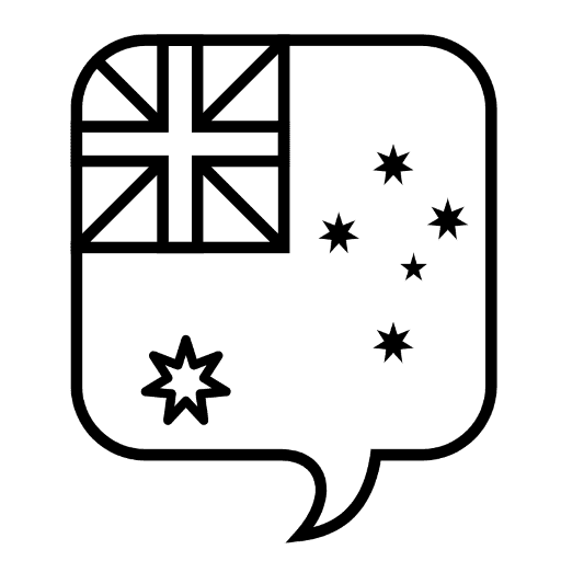 Australische Flagge - Icon